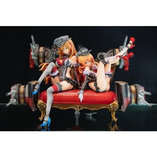 GK hand-made resin white mold WF2017 winter Bismarck & Prince Eugen full ship version white mold spot