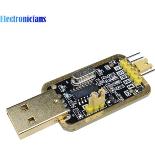CH340G RS232 to TTL Module Upgrade USB to Serial Port CH340 Module Instead Of PL2303 In Nine Brush Small Plates 3.3V/5V