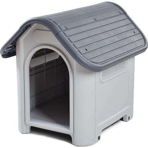 Kennel Outdoor Four Seasons Universal Thermal and Windproof Rain Removable and Washable Plastic Dog House Dog Supplies