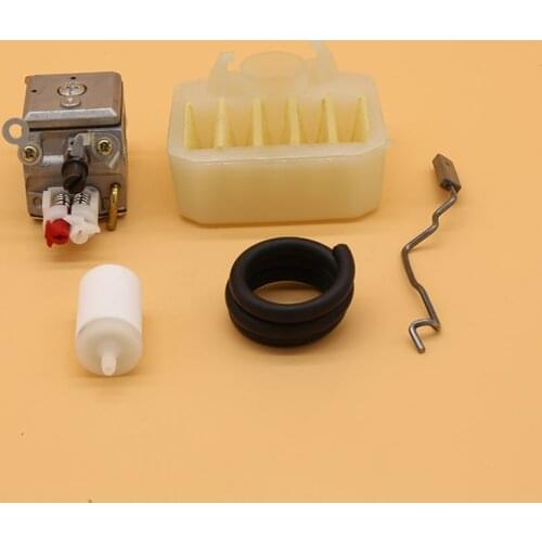 Carburetor Carb Air Filter Throttle Rod Set Fit For HUSQVARNA 340 350 346 345 351 353 Garden Gas Chainsaw Engine Spare Parts