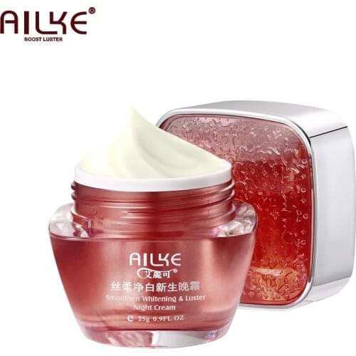 AILKE facial Oil Control rose face cream Dark Spot Removing Cosmetic Beauty products Whitening Moisturizer female Hot skin care