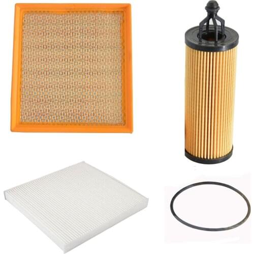 Auto Air Filter Cabin Filter Oil Filter for Jeep Grand Cherokee Wk2 3.0l 3.6l 2009- 04861756aa 68079487aa 1-68191349aa