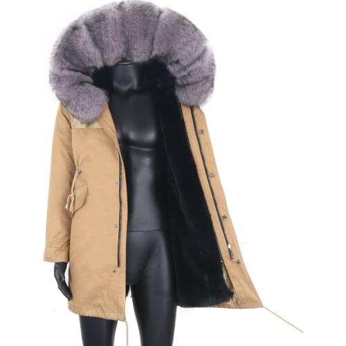 Brand Lavelache Winter Jacket for Men Black Green Coat Long Plus Size 7XL Man Coat Hooded Outerwear Detachable Collar and Liner