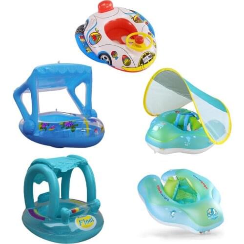 New Baby Swimming Ring Toddler Swim Swimming Training Baby Swimming Ring Kids Swim Pool Accessories Circle Bathing Summer Toys
