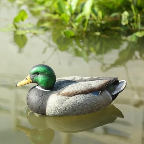 Brand New Plastic Floating Duck Decoy Drake Decoys Fields Fishing Hunting Shooting Garden Home Decoration