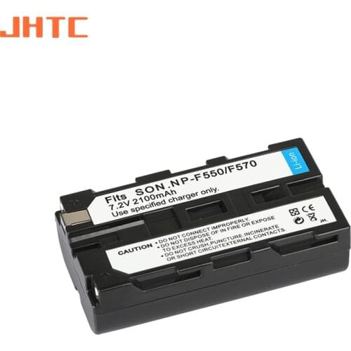 NP F550 F330 F530 F570 F730 F750 NP-F550 NP-F570 Camera Battery 2100mAh For Sony CCD-SC55 CCD-TRV81 MVC-FD81 MVC-FD7 Batteries