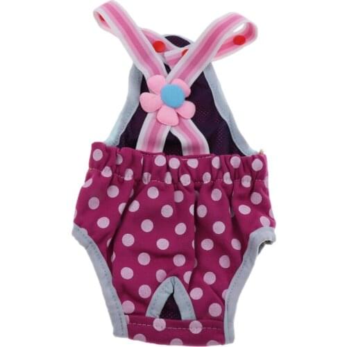 Colth Pet Dog Pants in Season Menstrual Sanitary Nappy Diaper Nappy Random Color