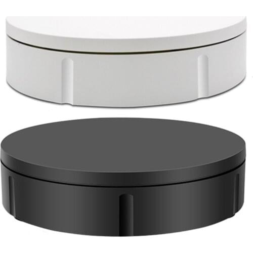 Electric Turntable Display Stand 360 Degree Rotating Table Watch Jewelry Holder