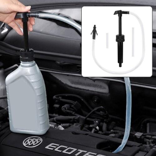 Manually Pressing Petrol Transfer Pump Hand Siphon Pump Fuel Oil Diesel Liquid Syphon for Auto Transmission Gasoline