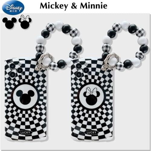 DISNEY 2021 Mickey Minnie Silicone Case for iPhone 11 Pro Xs Max iPhone 12 Pro 7 8 Plus Official Liquid Silicon 360 Full Cover