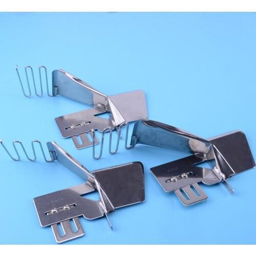3pcs Sewing Machine Double Fold Binder Cover Stitch Flat Fold Edge 1-1/2" 1-3/4" 2" Replacement