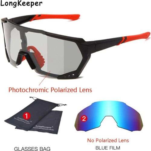 Photochromic Sunglasses Men Polarized Driving Chameleon Glasses Male Change Color Sun Glasses Removable Lens Fishing Eyewears