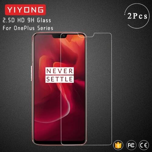 YIYONG 2.9D HD Glass For Oneplus 6 T 6T 7T 5T 3 5 T 3T Tempered Glass Screen Protector For OnePlus One Plus 3 5 6 7 T Pro Glass