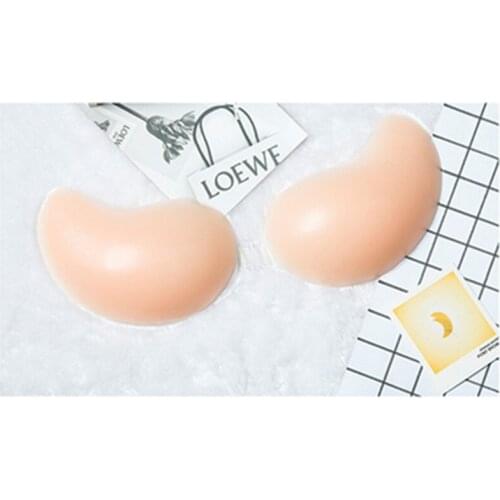Sexy Strapless Lady Bras Push Up Cover Nipple Backless Chest Sticker Woman Self Adhesive Silicone Invisible Silicone Underwear