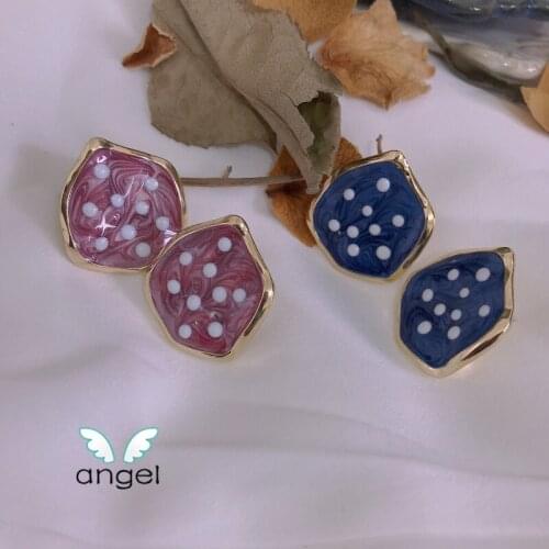 Retro ear studs exaggerated exaggerated palace baroque atmosphere female