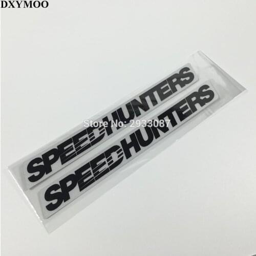 1 Pair Car Styling Reflective Moto Motorcycle Helmet Bike Decals Vinyl Tape for SH Speedhunters 18x2cm
