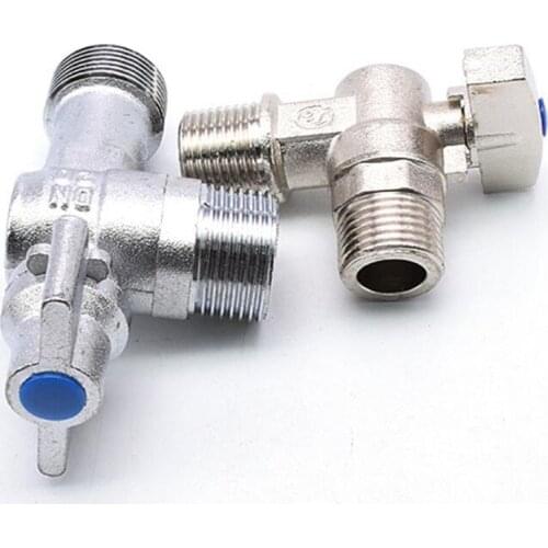 1PSC water heating triangular valve Lengthen Angle valve Gas and gas Ball DN15 DN20
