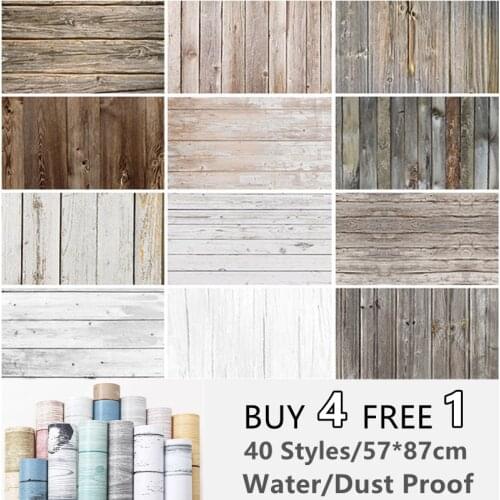 57X87cm Wood Grain Marble Cement Crack Wall Grain 2-Side Background Paper Photography Shooting Props Photo Props Backdrop
