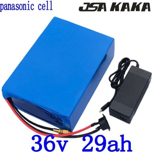 36V electric scooter battery 36V 30AH 1000W battery 36V 29ah ebike battery 36V Lithium battery use panasonic cell with charger