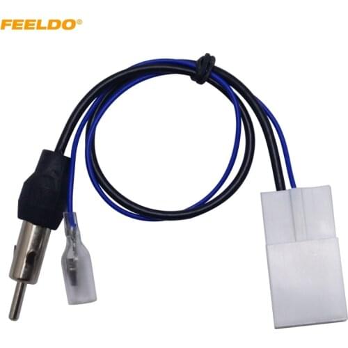 FEELDO 1Pc Car Audio Radio Stereo Antenna Adapter For Toyota Tacoma Female Radio Parts Wire Cable Plug #FD-4796