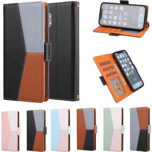 Fashion Leather Wallet Case for Galaxy A72 A52 A32 A42 A12 A02S A71 A51 A41 A31 A11 A70 A50 A40 A30 A20S A10S Flip Phone Cover