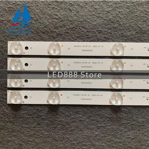 40pcs Panda LE42H35 bar XK42D12-ZC14F-01 303XK420031 LCD TV LED backlight LE42H35 bar XK42D12-ZC14F-01