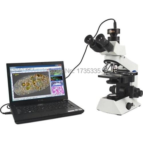Take microscope photo and video in PC DCE-LX130 1.3MP USB Microscope Camera with analysis Software