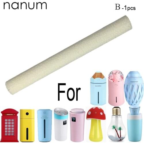 Air Humidifier Sponges Sticks Filter Wick for Car Color Cup Telephone Booth Light bulb Square D Essential Oil Diffuser 1 pcs