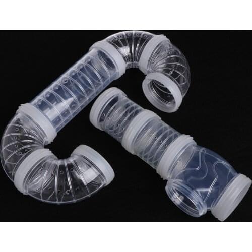 Hamster External DIY Pipeline Tunnel Fittings Tube Exercise Cage Tubes Tunnels Accessories