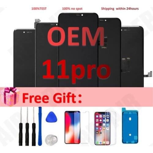 OEM Quality For iPhone 11PRO LCD Screen Digitizer For iPhone X XR XS 11Pro 11Pro Max Lcd Display Touch Screen Replacement