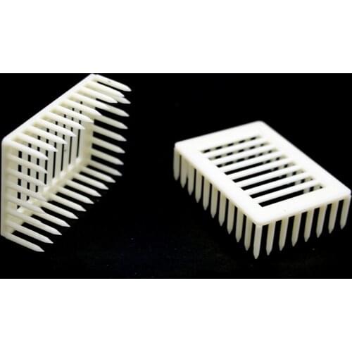 50PCS Beekeeping Bee Queen Cages Rearing Needle Rectangle King Cage Cells Plastic House Room Rearing Cell Bees Tool Supplies