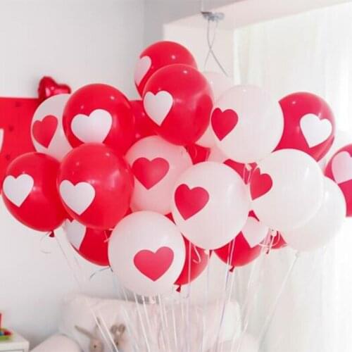 12 inch Variety of Love Latex Birthday Party Decoration Baby Shower Balloon Childrens Day Expression Toys Wedding Decoration