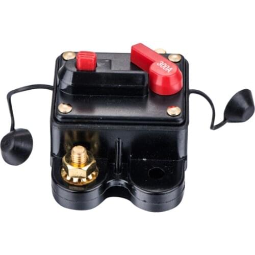 New Arrival Solar System Waterproof Circuit Breaker Reset Inline Fuse Inverter Solar Circuit Breaker 12V 24V DC Dropshipping New