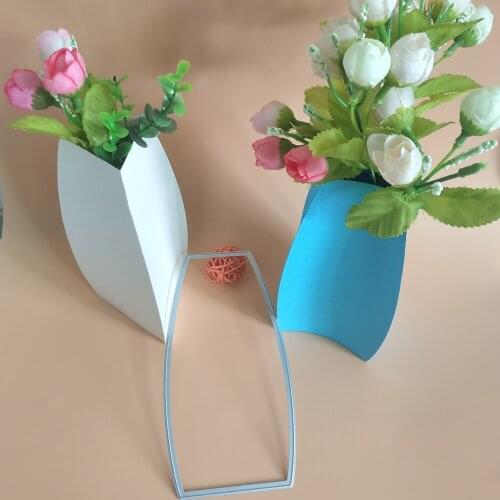 New multi-purpose vase metal cutting mold, DIY scrapbook, card making, photo album, photo frame decoration, handmade crafts