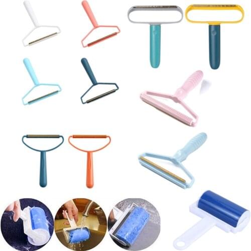 Dust Cleaner Washable Roller Cleaner Lint Sticky Picker Pet Hair Clothes Fluff Remover Home Cleaning Tool Reusable Brush