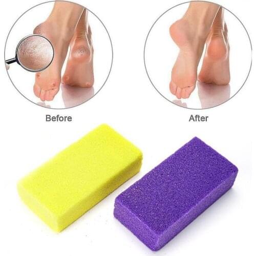 1pcs Exfoliate Pumice Stone Dead Dry Skin Removal Scrub Callus Foot Care Stone Pedicure Beauty Tool soin des pieds