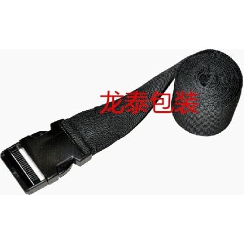 Free shipping High quality 2pcs 5cm *200cm PP Travel Camping Luggage Strap Luggage Belt, Tent Bind Band with Adjustable Buckle