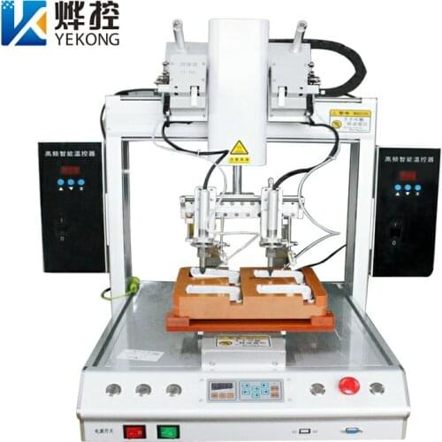 Three-Axis Fully Automatic Welding PCB Circuit Board Plug-In LED Solder Iron Tip Cleaner Machine Soldering Robot