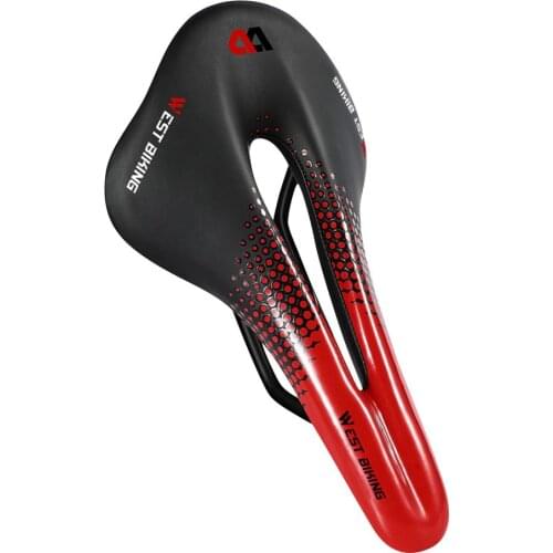 Mountain Bike Saddle Comfortable Cushion Hollow Breathable Seat Bicycle Seat Bicycle Saddle Bike Seat Selle Velo Route Selle Vtt