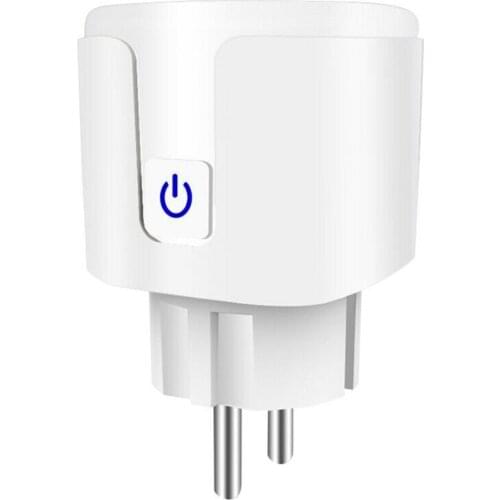 New Wifi Smart Socket Plug Outlet 100-240V 50 / 60Hz Smart Socket Remote Voice Control Plug Electrical Accessories EU Plug