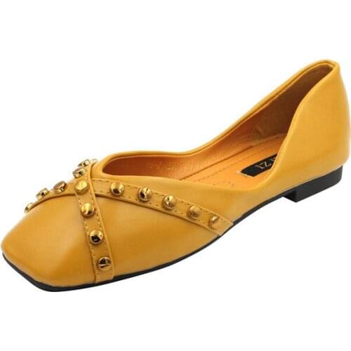 Womens Hundred Match Skirt Fairy Wind Soft Square Square Single Shoes 2019 New Summer Net Red Evening Womens Flat Shoes