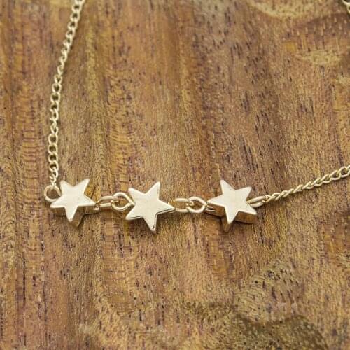 Mini Star Bracelet & Bangles for Women Gold Color Dainty Minimalist Delicate Charm Bracelets Everyday Jewelry Friendship Gift