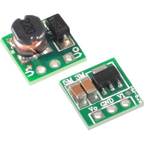 1pcs 0.9-5V To 5V DC-DC Step-Up Power Module Voltage Boost Converter Board 1.5V 1.8V 2.5V 3V 3.3V 3.7V 4.2V To 5V