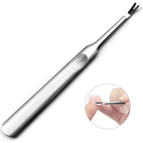 10Pcs/1Pcs Cuticle Scoop Pusher Dead Skin Remover Nail Cleaner Pedicure Manicure Salon Nail Cleaner Manicure Pedicure Tool