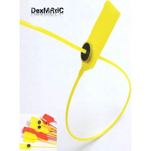 30pcs plastic tightening security wire seals Logistics and security plastic tag cable tie 50cm long Security Lock wholesale