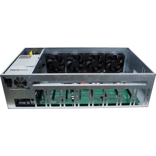 8GPU mining rig case Frame 8 GPU Rigs 3060-3070 ti Computer Server chassis Video card Ethereum miner Bitcoin