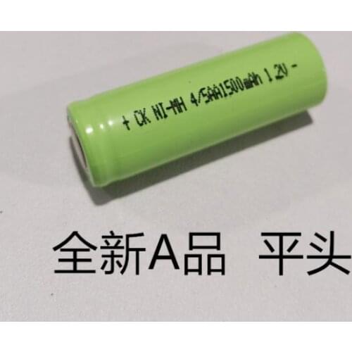 Rechargeable 4/5AA 1.2V battery 1500mah 4/5 AA nimh ni-mh 14430 cell with soldering tabs for electric toothbrush shaver