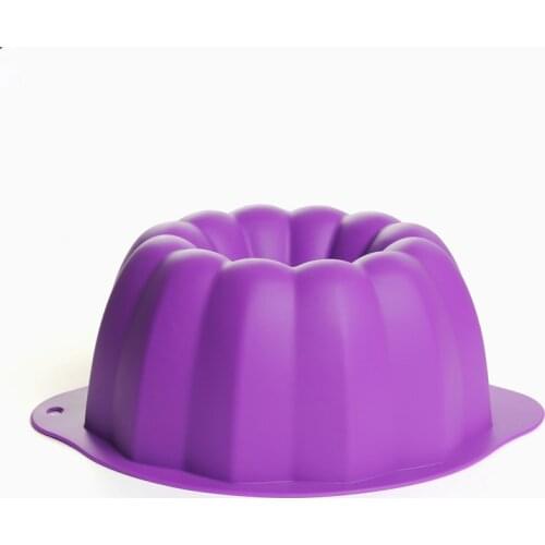 Big And Beautiful Round Pumpkin Shape 3D Silicone Cake Mold Baking Tools For Bakeware DIY Cake Tools H893
