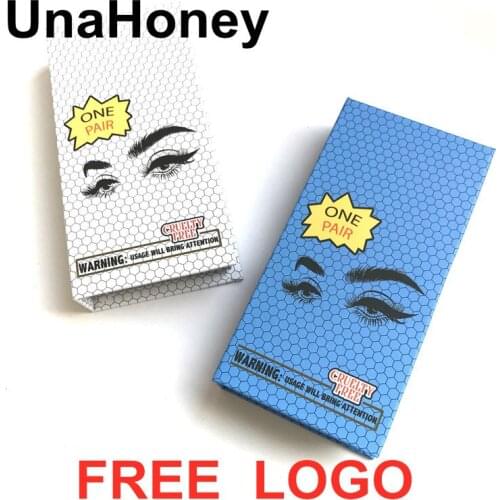 Honeycomb eyes Wholesale Empty Lash Case False Eyelashes Packaging Box 8mm-25mm Mink Lashes Boxes makeup free logo sticker