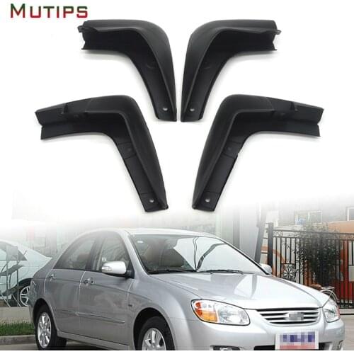 Mutips rear car mud flaps fender protector cover accessories automobile For 2007 2008 2009 KIA Cerato Spectra Sedan & Hatchback